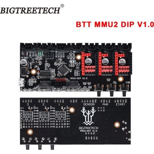 BIGTREETECH BTT MMU2 DIP 5 Color Printing Multi Driver Models Multi Material Upgrade2 DIP For TMC2209 TMC2208