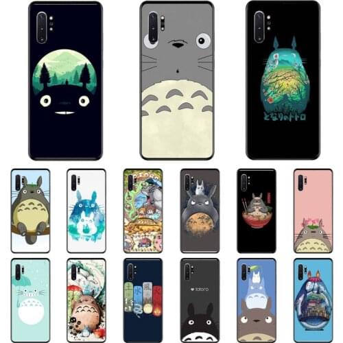 Cartoon Studio Ghibli Totoro Phone Case For Samsung A31 A70 A20E S10 E S20 Plus Note 9 20