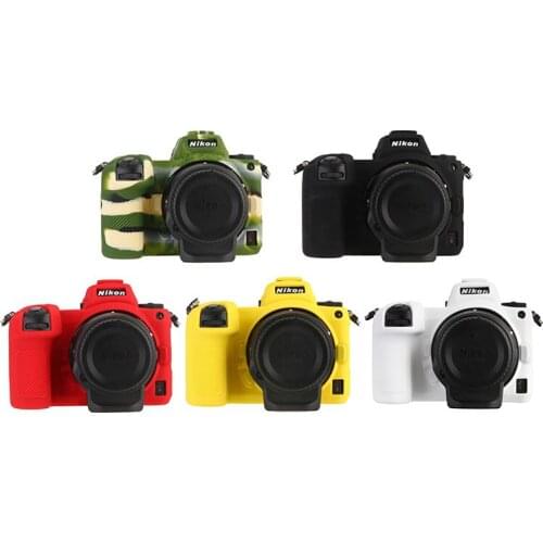 Soft Silicone Camera Body Case Skin DSLR Camera Bag Protector Cover for Nikon Z7II Z6II Z7 Z6 D4 D4S D5 Canon EOS R5 R6