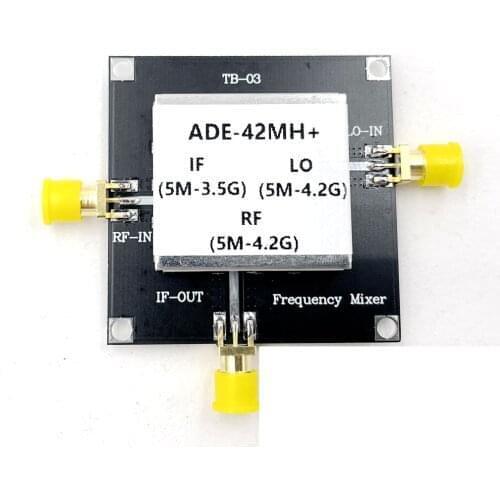 5M-4.2G Frequency Mixer Passive wideband mixer 5M-2.5Ghz Double Balanced Mixer Module ADE-42MH ADE-25MH for HAM radio Amplifier