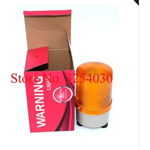 Supply Domestic Yellow DC 24V Magnetic Mounting Type Electric Forklift Warning Light N-1101J with Alarm Voice DC 24V Alarm Light