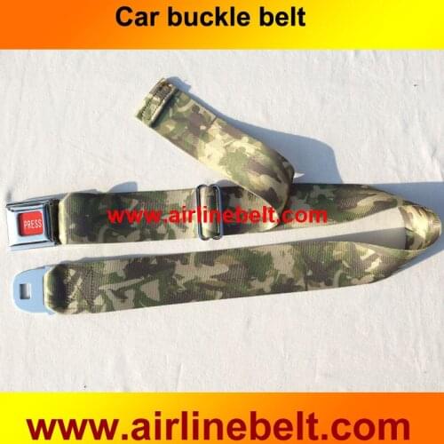 Fashion Camouflage Printed logo Hip-hop Graffiti Men Women Lovers seatbelt car buckle polyester nylon Canvas Belt New