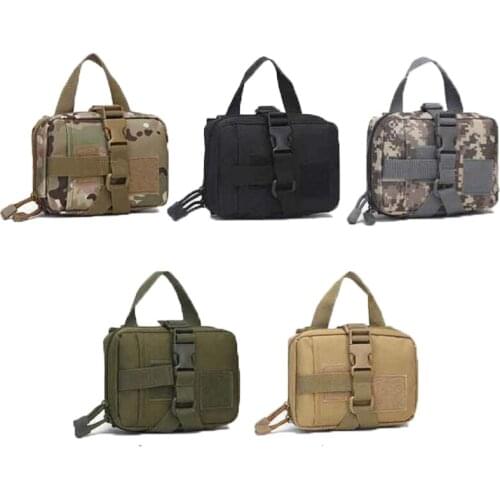 First Aid Pouch Patch Bag Molle Amphibious Tactical Medical kit EMT Emergency EDC Rip-Away Survival IFAK Tool Accessories Bags