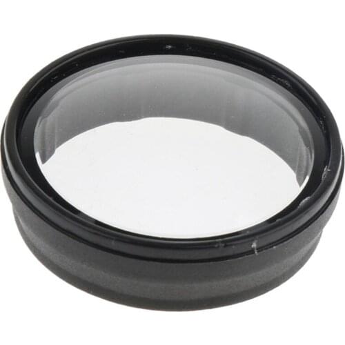 UV Lens Filter Glass Cover Protective Cap for SJCAM SJ7 Star Action Camera -Black