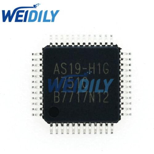2PCS AS19-H1G AS19-H1 AS19-H AS19 ECMOS QFP-48 QFP48