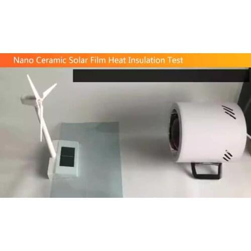 100% Anti UV Heat Control Nano Ceramic Auto Front Solar Window Tint Anti Glare 70% VLT Car Windshield Side Rear Window Film