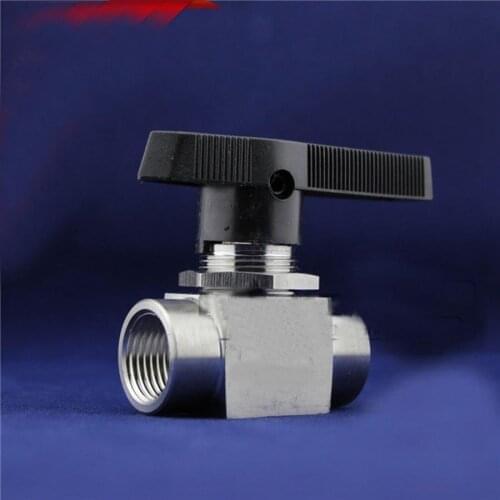 3/4" BSP Euqal Female 304 Stainless Steel Shut Off Ball Valve Water Gas Oil 2.5Mpa
