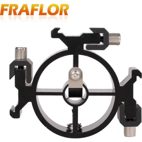 3 in 1 Triple Hot Shoe Round All-metal Shoe Mount Adapter for Flash Holder Bracket Light Stand Umbrella Holder Bracket