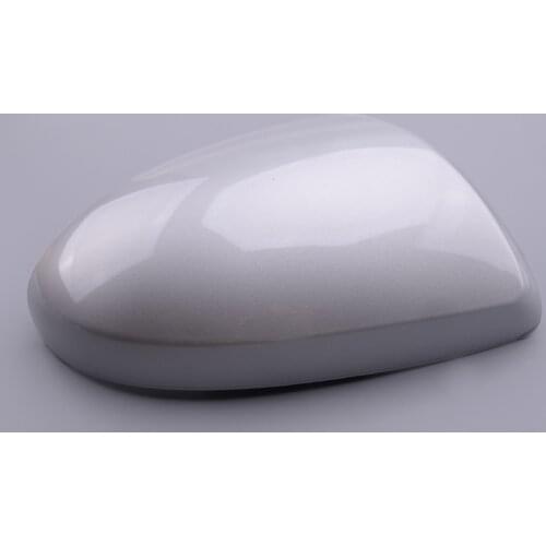 Car Front Right Door Wing Mirror Cover Cap Housing Shell Silver ABS Fit for Mazda 2 3 6