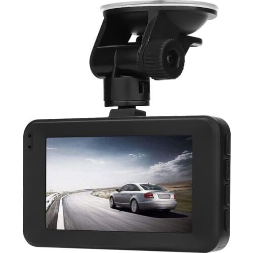Car Dash Cam Mini 720P FHD DVR Camera Video Recorder for Cars 170 Degree Wide Angle WDR 3 Inch Screen Car Styling