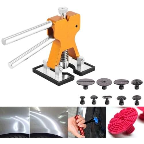 AZGIANT Universal Car Dent Repair Puller Kit 18 Tabs Hail Removal Tool Car Body Paintless Dent Lifter Repair Tools