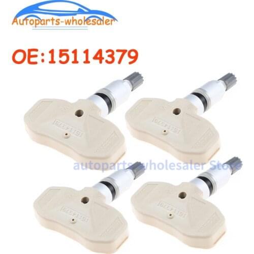 4 pcs/lot Car Accessories TPMS Sensor 15114379 For Cadillac Chevrolet TPMS Tire Pressure Monitor System 315MHZ