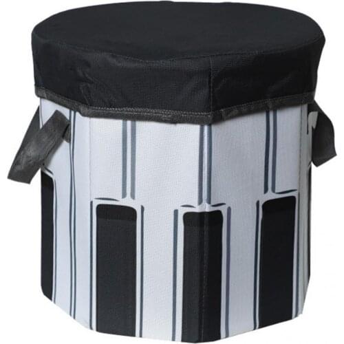 Space-saving Wear-resistant Foldable Storage Ottomans Box for Indoor