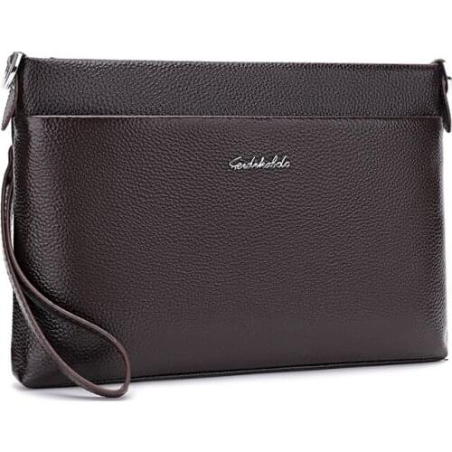 Hot New Collection Fashion Men Bags Male Genuine Leather Messenger Bag Man Travel Business Crossbody Shoulder Bag Mens Handbag