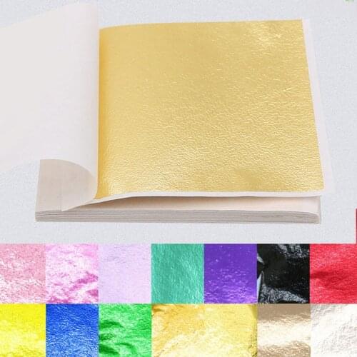 100 Pieces Flashing Foil Paper UV Material Epoxy Resin Mold Making Jewelry Filling For DIY Jewelry