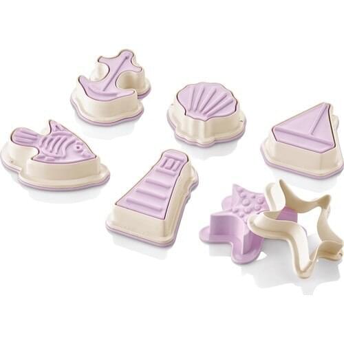 Cookie Mould Set of 6 Marine Free Shipping