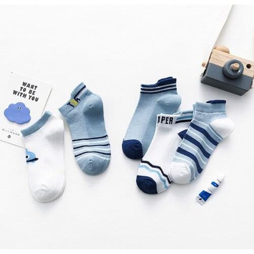 Ankle Summer Stripes Cotton Funny Color Socks Cute White Cute Newborn Baby Girl Kids Socks Toddler Ropa Bebe Baby Stuff BW50TW