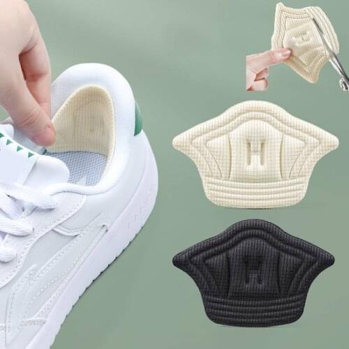 NEW 1 Pair Heel Stickers for Sports Shoes Size Reducer Heel Liner Grips Protector Pad Pain Relief Patch Foot Care Insole Inserts