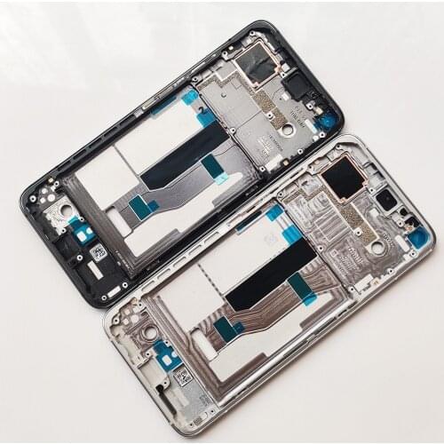 Original For Xiaomi Mi 10T / 10T Pro LCD Front Housing Middle Frame Bezel Chassis Shell Mi10T Smartphone Repair Parts