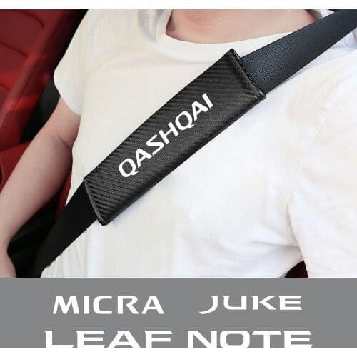 Car Seat Safety Belt Cover Case for Nissan Altima Juke Leaf Maxima Micra Murano Note Patrol Pulsar Qashqai Sylphy Tiida X-Trail
