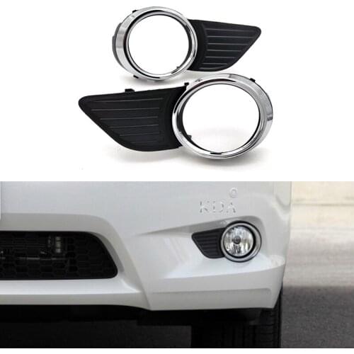 Auto Left Right Front Fog Light Grille Grill For Toyota Sienna XLE LE 2011 2012 2013 2014 2015 2016 2017 52128-08030 52127-08030