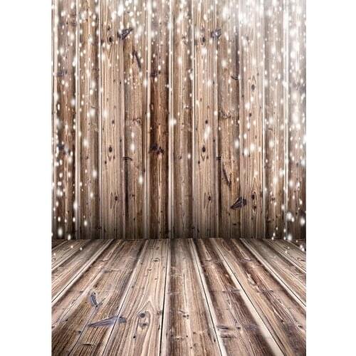 Christmas Wooden Floor Glitter Photographic Backgrounds for Photo Studio 3D Vinyl Cloth photography Backdrops for Baby Children