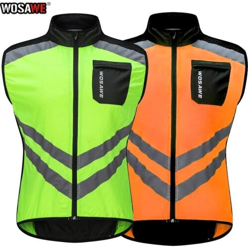 High Visibility Reflective Outdoor For Motorcycle Cycling Sports Vest Car Reflective Clothing For Safety Traffic Safety Vest