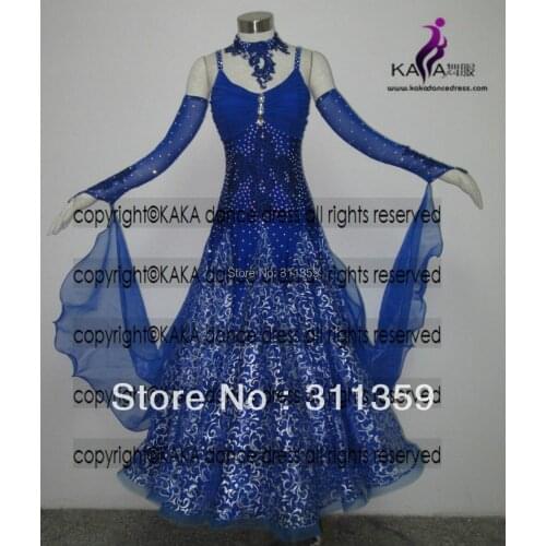 KAKA DANCE B130329 Ballroom standard dance dress,Ballroom dance competition dress,Women,girl,adult dance dress ballroom