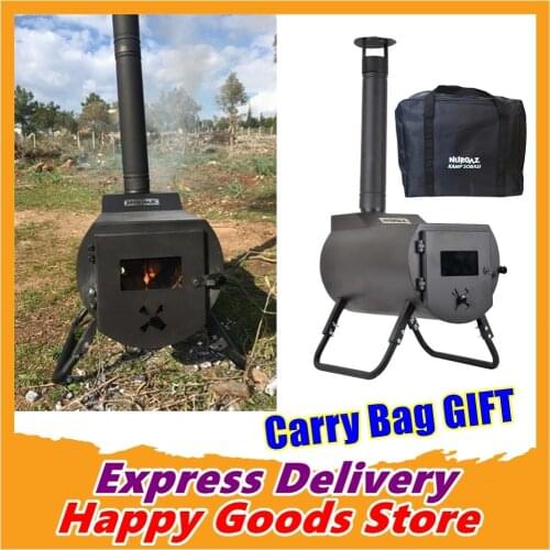 Outdoor Camping Tent Stove Heating Cooking Survival Ultralight Wood Stove Multipurpose EXPRESS DELIVERY