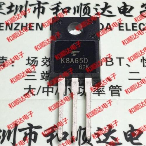 10pcs/lot K8A65D TK8A65D New stock TO-220F 650V 8A