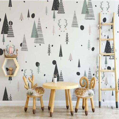 3D Geometric Abstract Wallpaper Mural Art Wall Wallpaper Murals for Living Room HD Paiting Printed Wall Paper Roll Custom Size