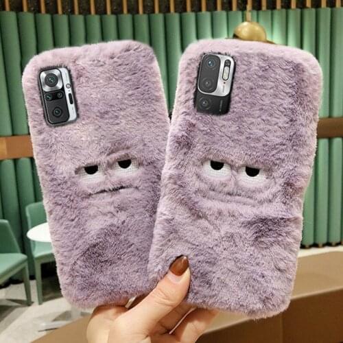 Phone Case For Redmi Note 10 Pro Case Quakeproof Case For Xiaomi Redmi Note 10 Pro Cases Plush Cover Redmi Note 10 Rear Cover