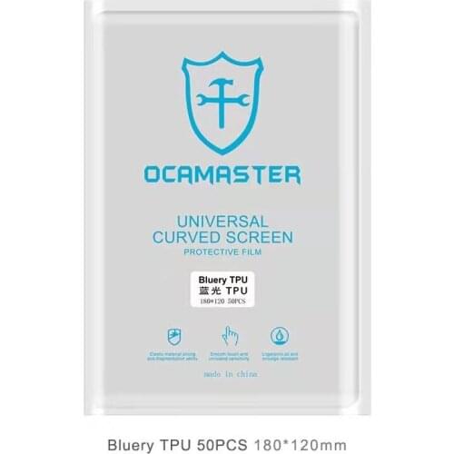 Front Film For OM-C5 Cutting Machine Hydrogel Film for Phone 50pcs Per Package Smart Phone Repair MasterXu