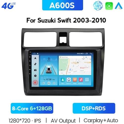 NAVITREE Car Stereo GPS Navigation Multimedia Player For Suzuki Swift 2005 2006 2007 2008 2009 2010 9" BT Android 10.0 Head Unit