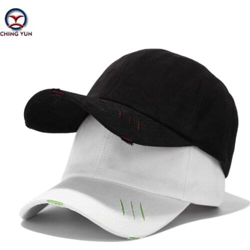 New Baseball cap Cotton contracted Baseball hat vintage allmatch unisex four seasons Outdoor street trend Hole sunprotection Cap