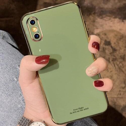 Electroplated Soft TPU Phone Case For Apple IPhone 12 11 Pro ProMax 12 Mini XR XS XS Max X 8 7 6 6S Plus SE 2020 Colorful Case