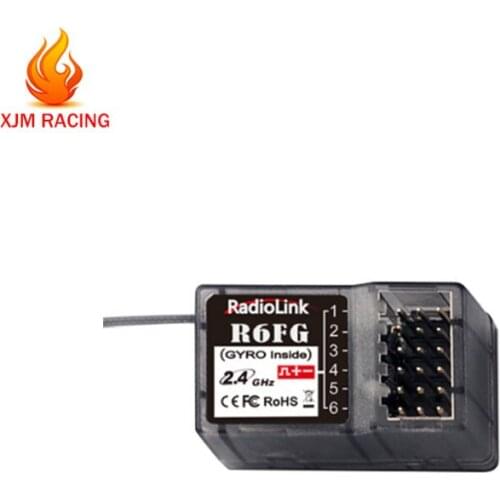 Gyro Receiver R6FG for 2.4G 4CH LCD Transmitter for 1/5 Hpi Rovan Km Baja 5b 5t 5sc Losi 5ive-t TRUCK Rc Car toys Parts