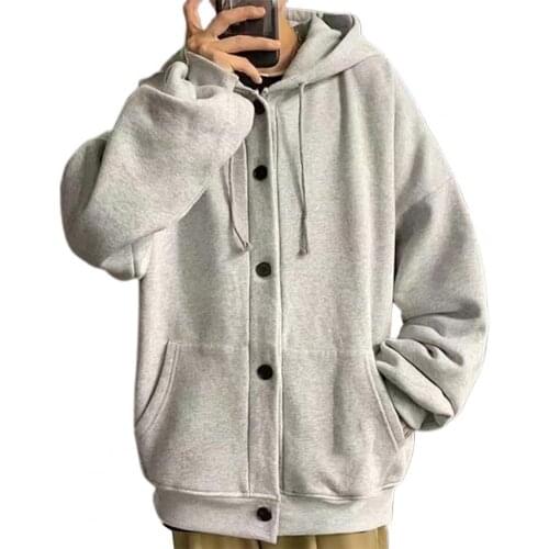 Coat Cool Casual Winter Fleece Hoodies Men Women Harajuku Solid Color Warm Sweatshirt Korean Teens Fashion Hoodie Sweatshirt