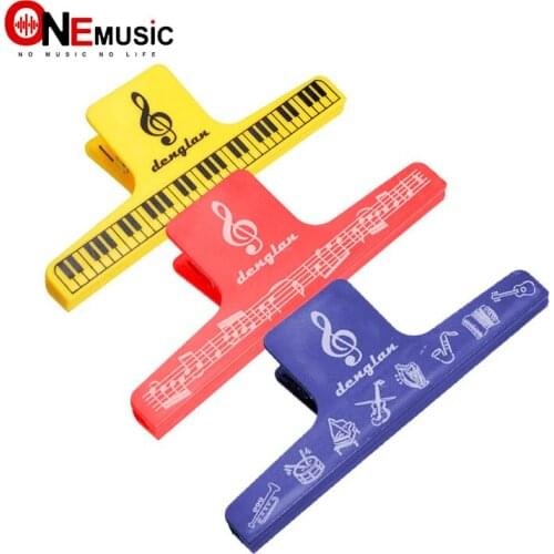 Senior Music Cores Clip Sheet Music Clip Assorted Colour
