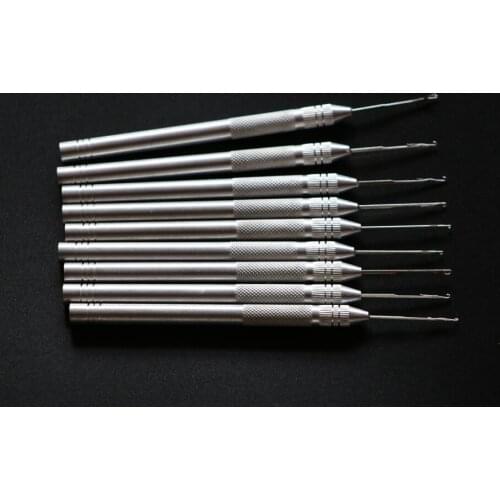 Aluminium Feather Hair Extension Kit Pulling Puller Pull Needle Threader DIY Tool