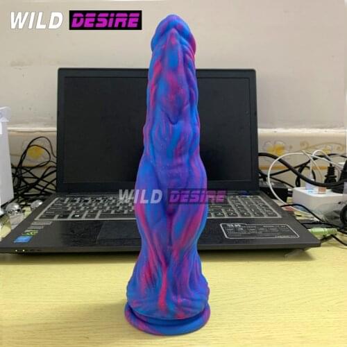 New Fantasy Realistic Dildo Animal Large Anal Sex Toys Butt Massage For Men Women Big Anal Beads Liquid Silicone Penis Sex Shop