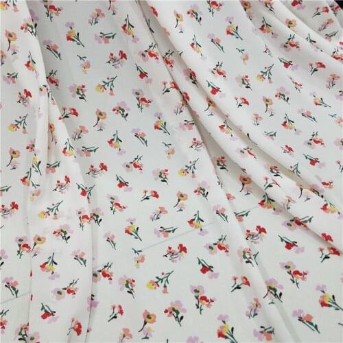 Dress fabric slightly stretchy chiffon summer fashion material scarf blouse cosplay DIY craft fabric 1 yard