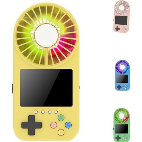 Hand-Held Gaming Device,Retro Gaming Device USB Fan 3 Modes Adjustable 800MAh Portable