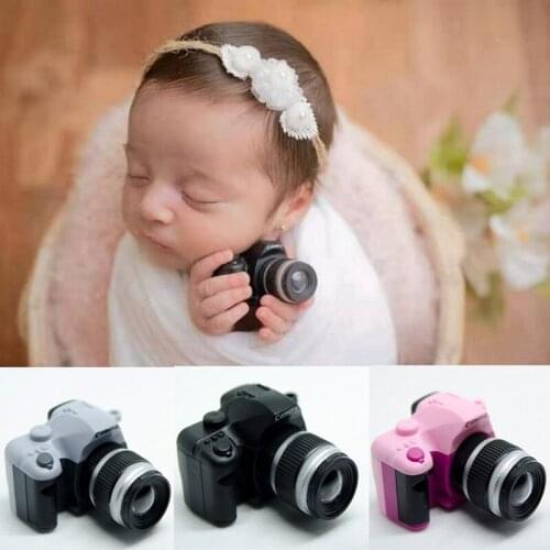 Newborn Photography Props Accessories Mini Camera Studio Baby Photo Prop Accessory Newborn Shooting Camera Model Toys
