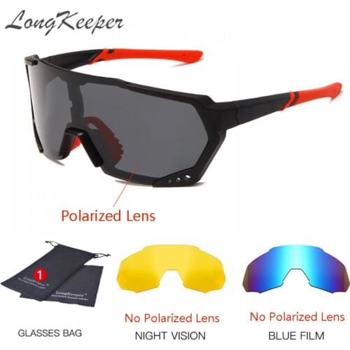 Brand Designer Polarized Sunglasses Men Oversized Sport Driving Shades Goggles Removable Mirror Lens Eyewear UV400 Oculos Gafas