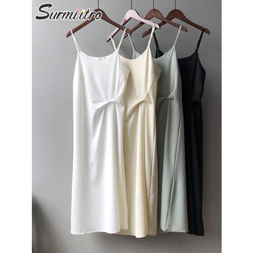 Летние платья без рукавов SURMIITRO China At AliExpress