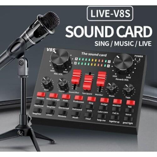 V8S Bluetooth USB External Sound Card BM700 microphone recording microphone For PC Computer