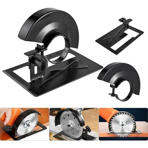 Vastar Adjustable Angle Grinder Bracket Stand Holder Metal Cutting Machine Thickened Cutting Base Protection Cover Support Tools