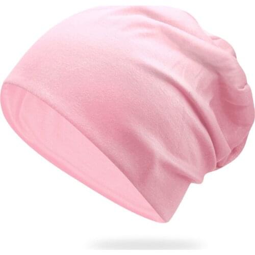 Women Men Stylish Beanie Hat Thin Hip-hop Soft Stretch Slouchy Skull Cap LXH