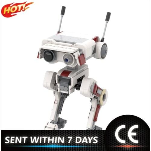 Star Space Robot MOC-33499 FallenED Order BD-1 Bricks Compatible with Small Building Blocks Assemble Kids Childrens Toys Gifts